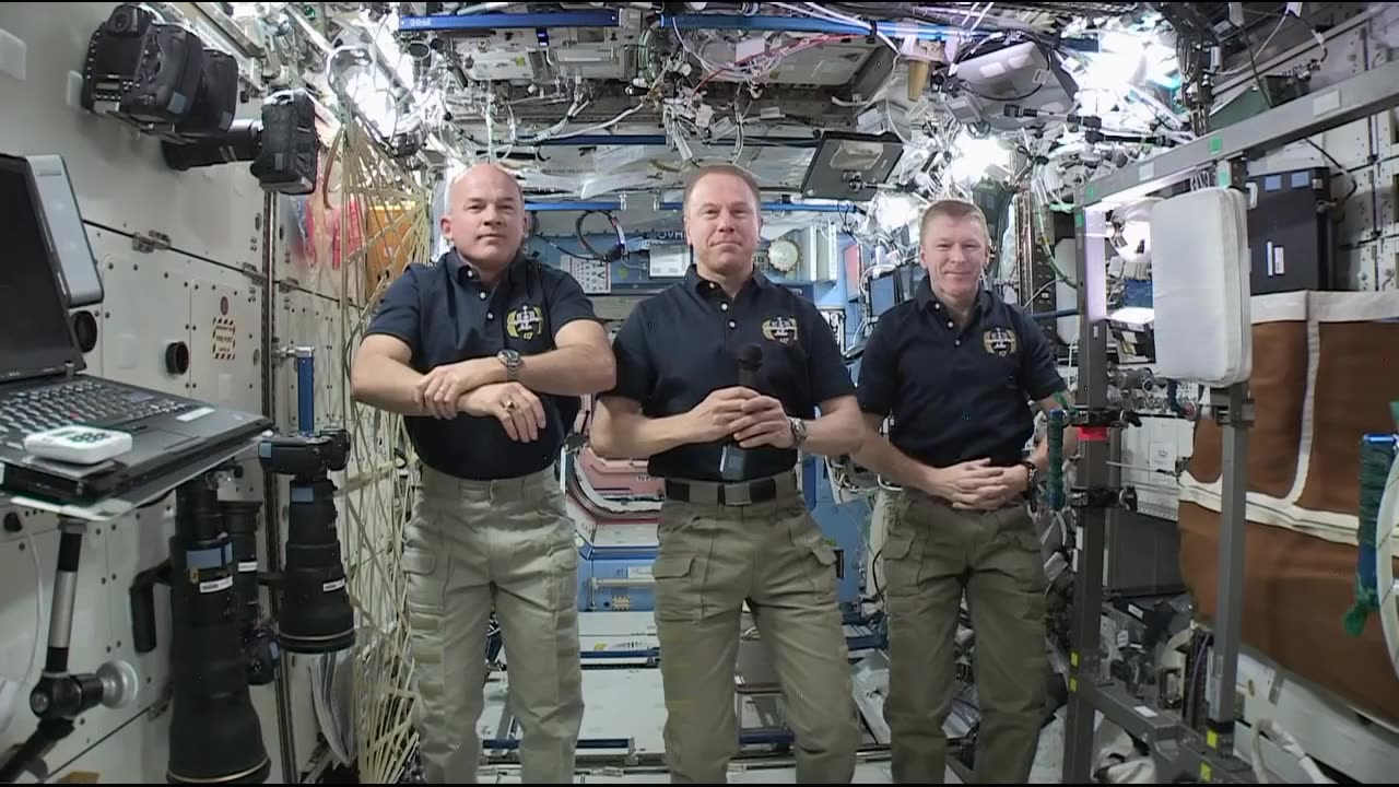 ISS Crewmembers Talk About Life on the Station