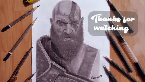 God of war drawing | Kratos drawing | drawing of kratos | drawing of god of war |