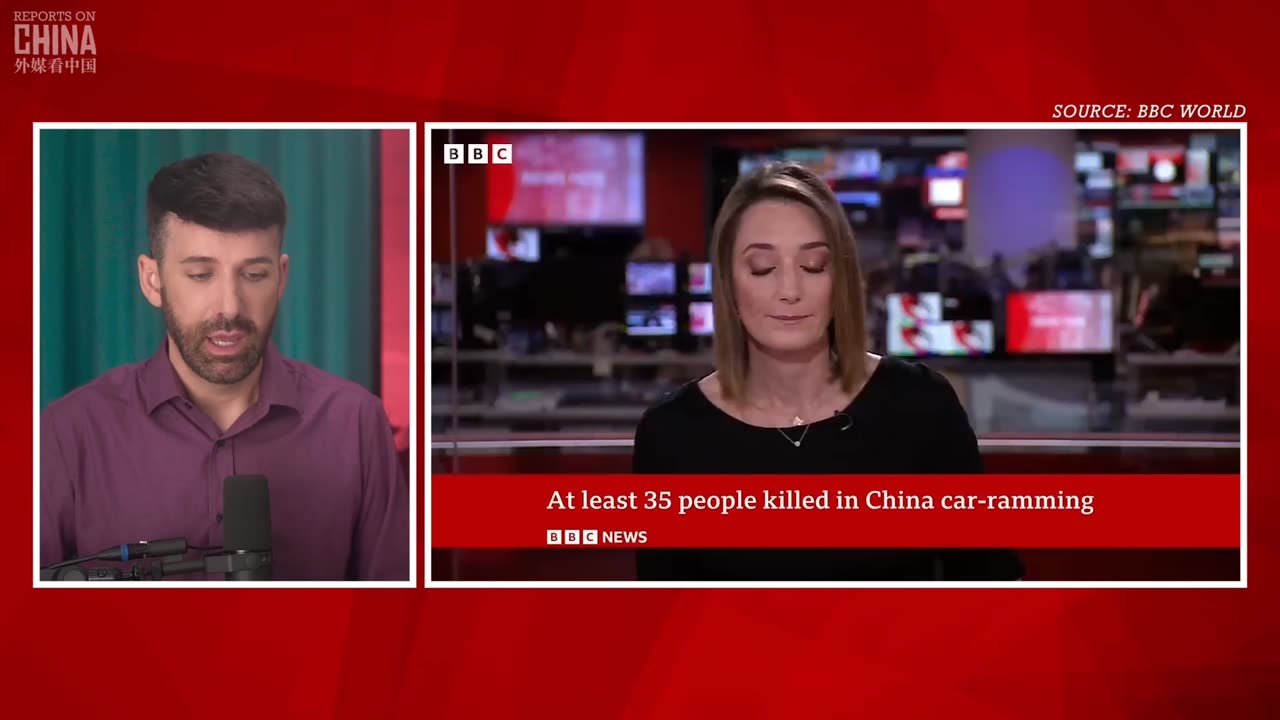 BBC's China reporter caught making fake news at site of car ramming