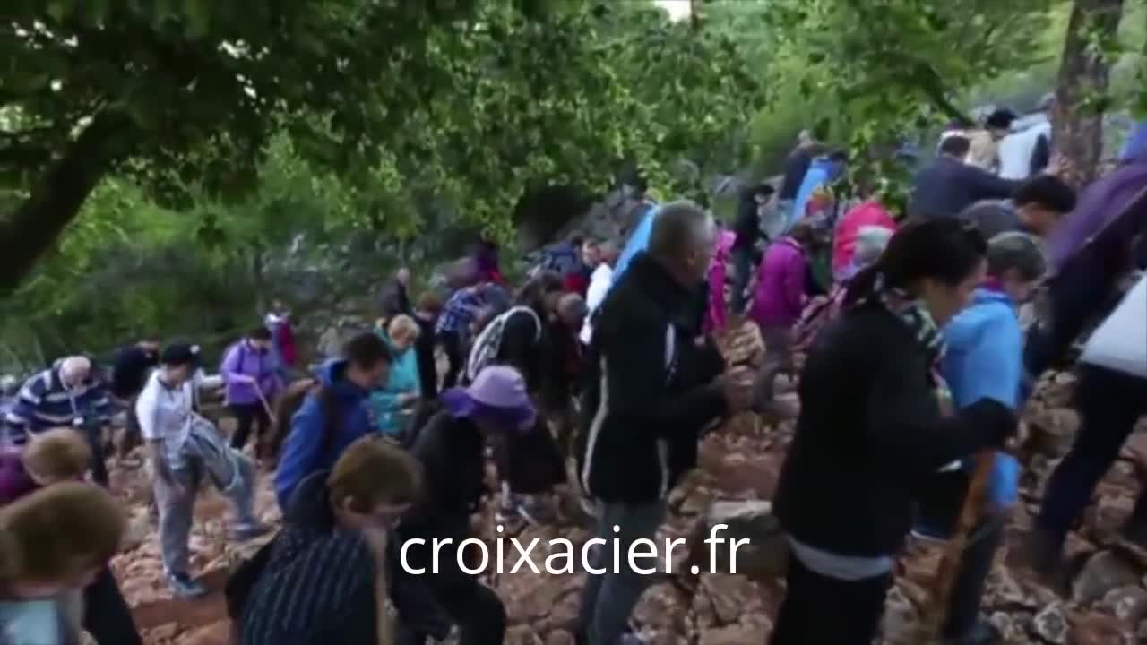 Miracle a Medjugorje - Vidéo miraculeuse prise par un pèlerin polonais