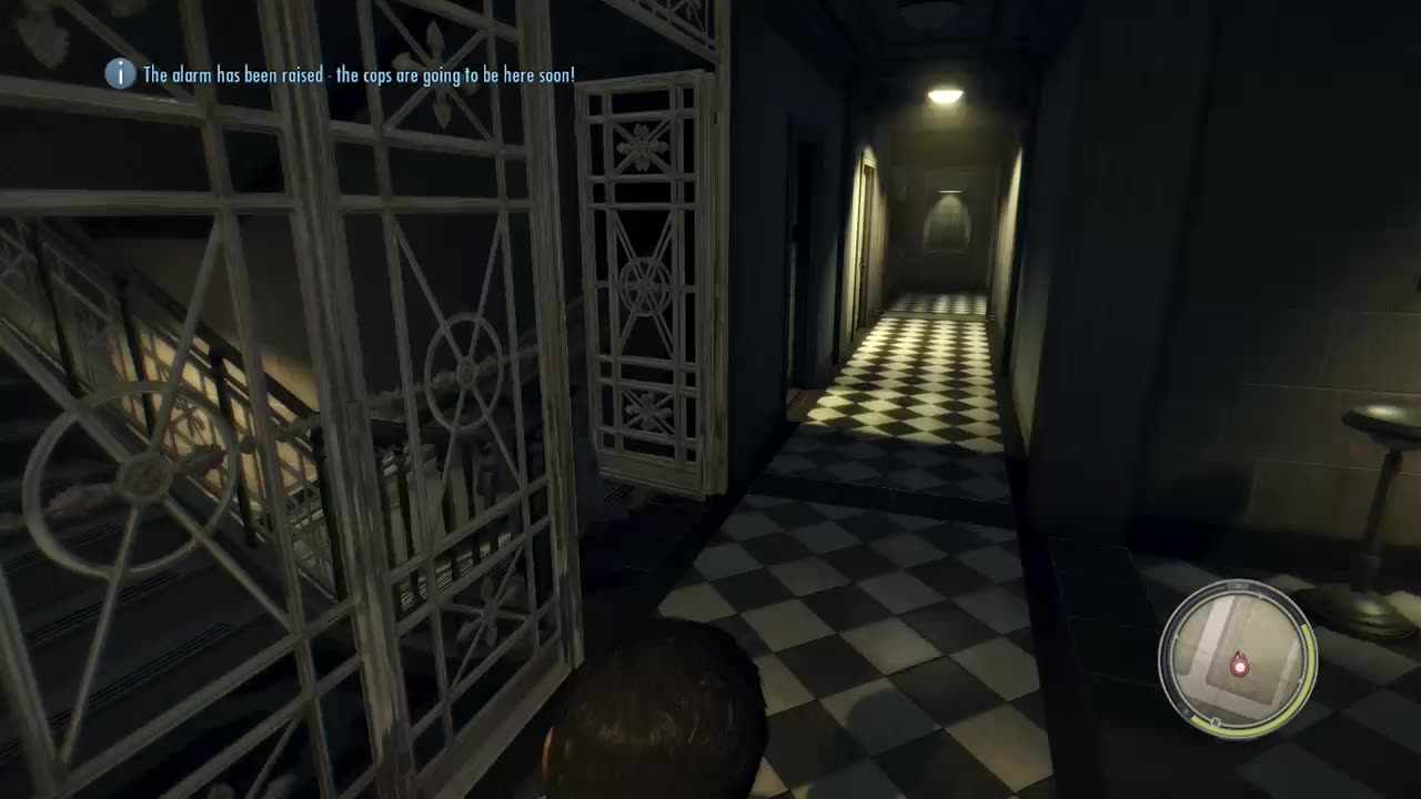 When You Knockout A Cop And Then He Slide Down The Stairs: Mafia 2 Definitive Edition