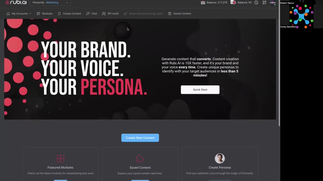 Join Co-Founder Robert Sacco and Experience RUBI AI in Action