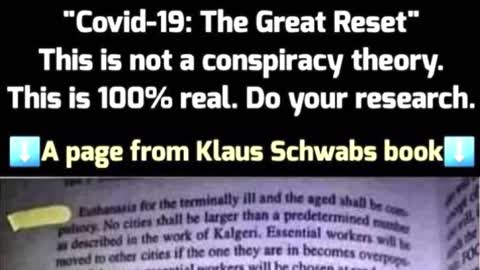 Klaus Schwab - At least 4 billion "useless eater" shall be eliminated by the year 2050...