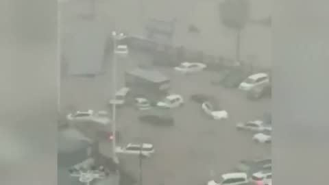 Flood destroy city after city in china!!