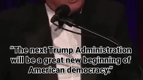 37 The next Trump Administration will be a great new beginning of American democracy