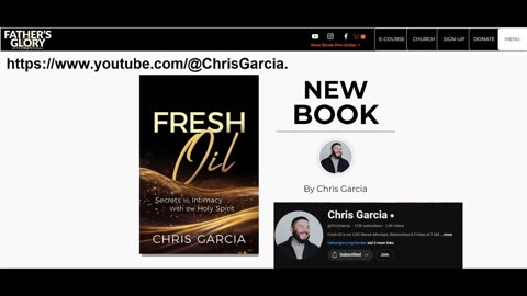 Chris Garcia Mini Message on Holy Spirit Presence