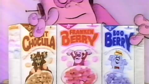 1986 - Frankenberry Cereal Commercial