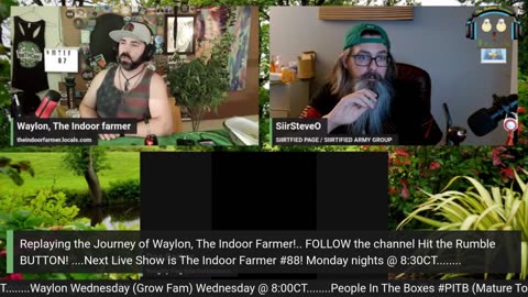 Mcabee's Live Market: Presented by Waylon, The Indoor Farmer. Veteran Popularizing Sustainability