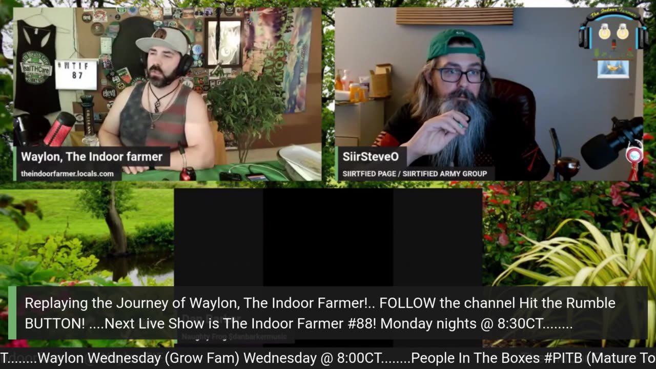 Mcabee's Live Market: Presented by Waylon, The Indoor Farmer. Veteran Popularizing Sustainability