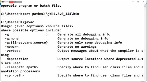 12 Core Java--Setting Path 1