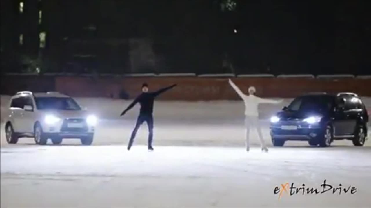 Ice skate | beautiful act | talent at its best | i bet you have never seen such bonding | show class