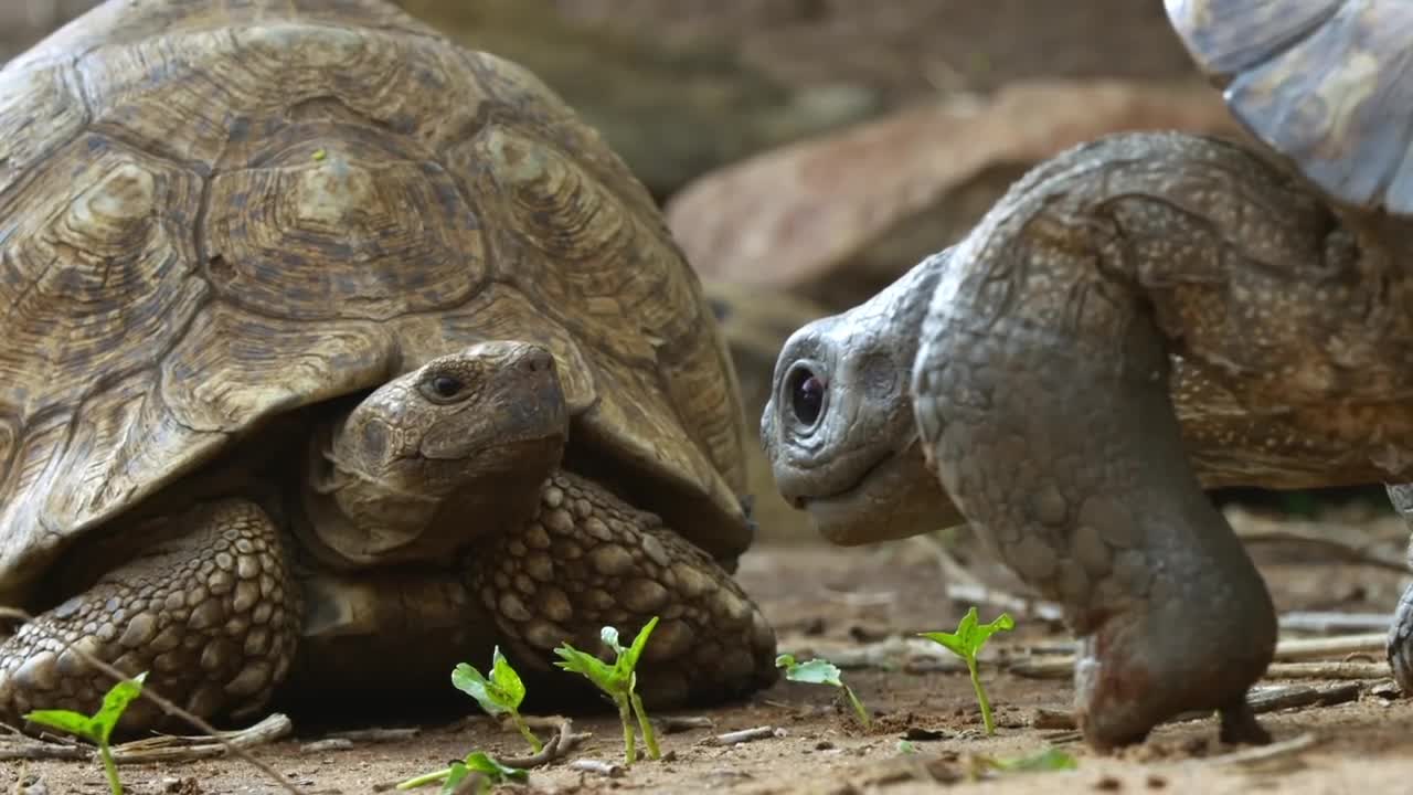 By the life of a baby tortoise