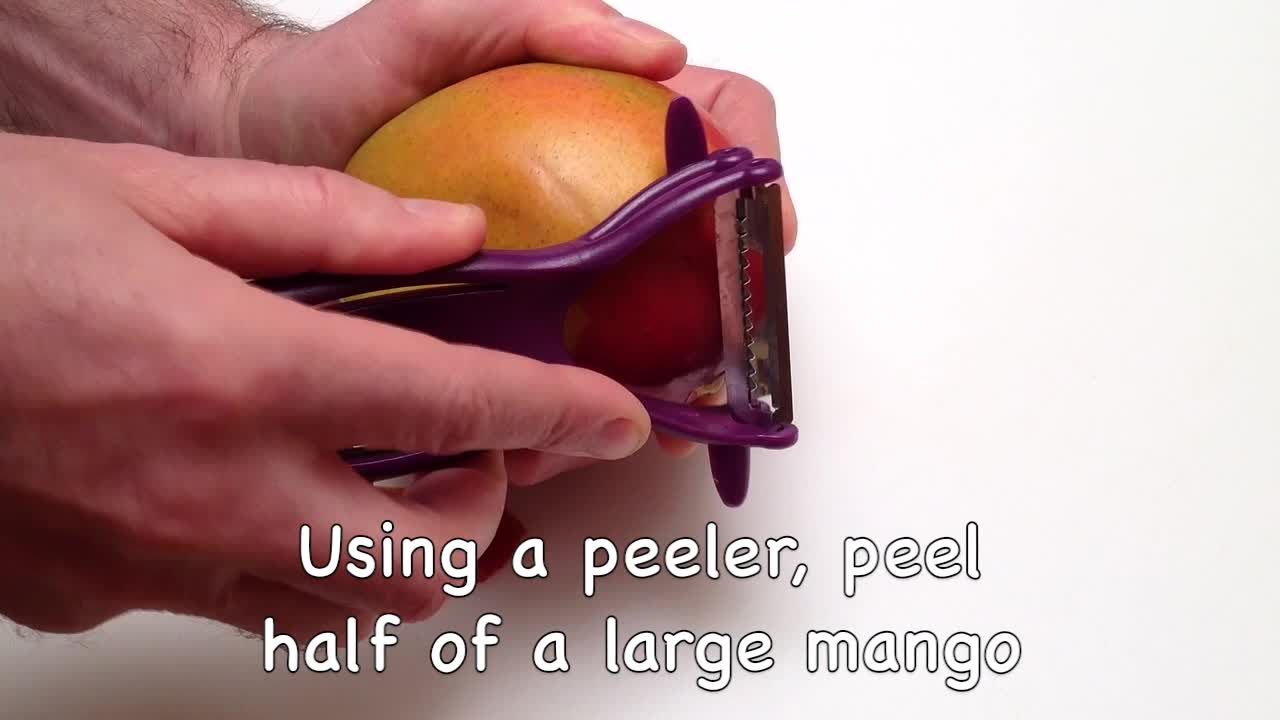 How to make a "Ninja" mango sculpture