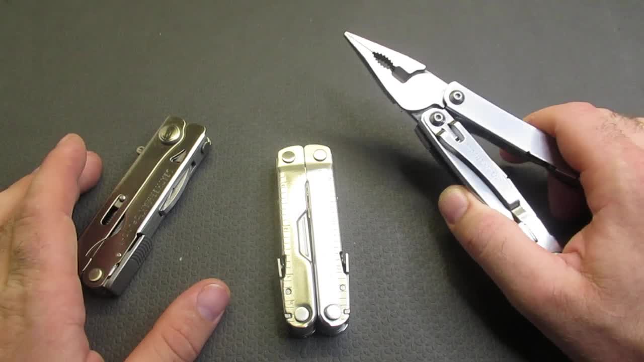 Leatherman Rebar vs. Leatherman Crunch Multi-tool and Wingman