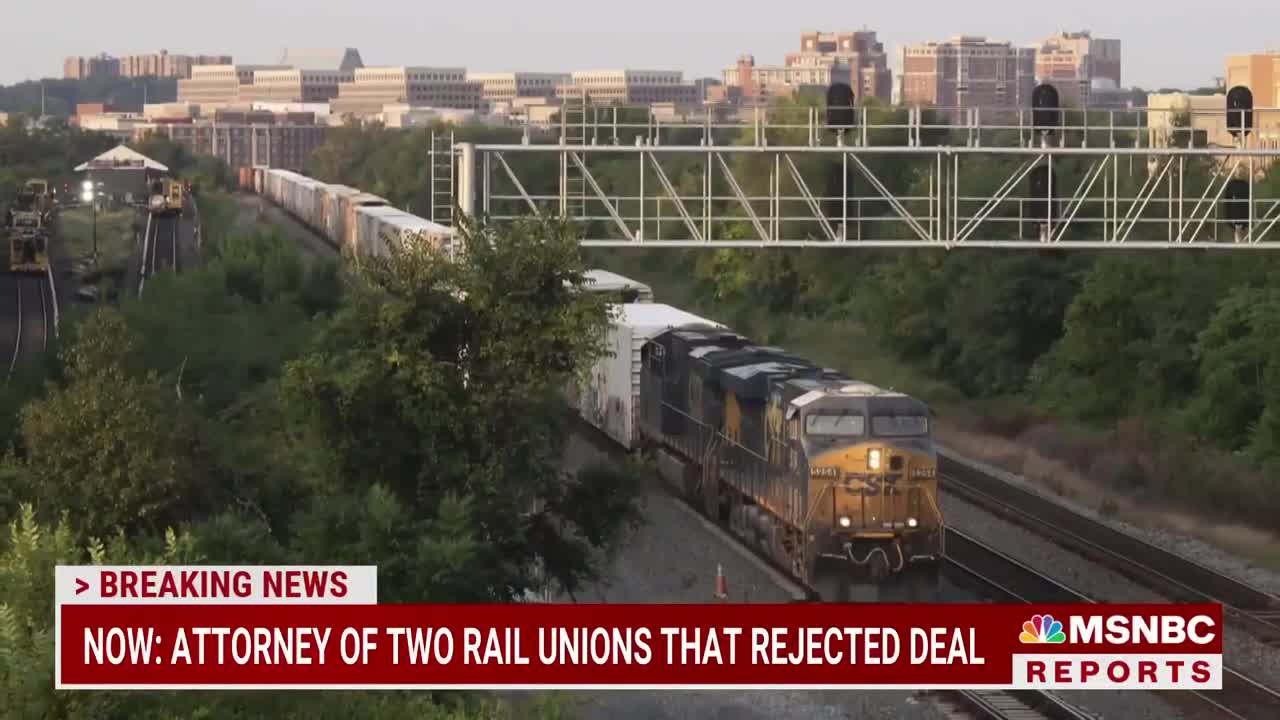 'They Need Paid Sick leave': Rail Union Attorney Discusses Decision To Reject Previous Deal