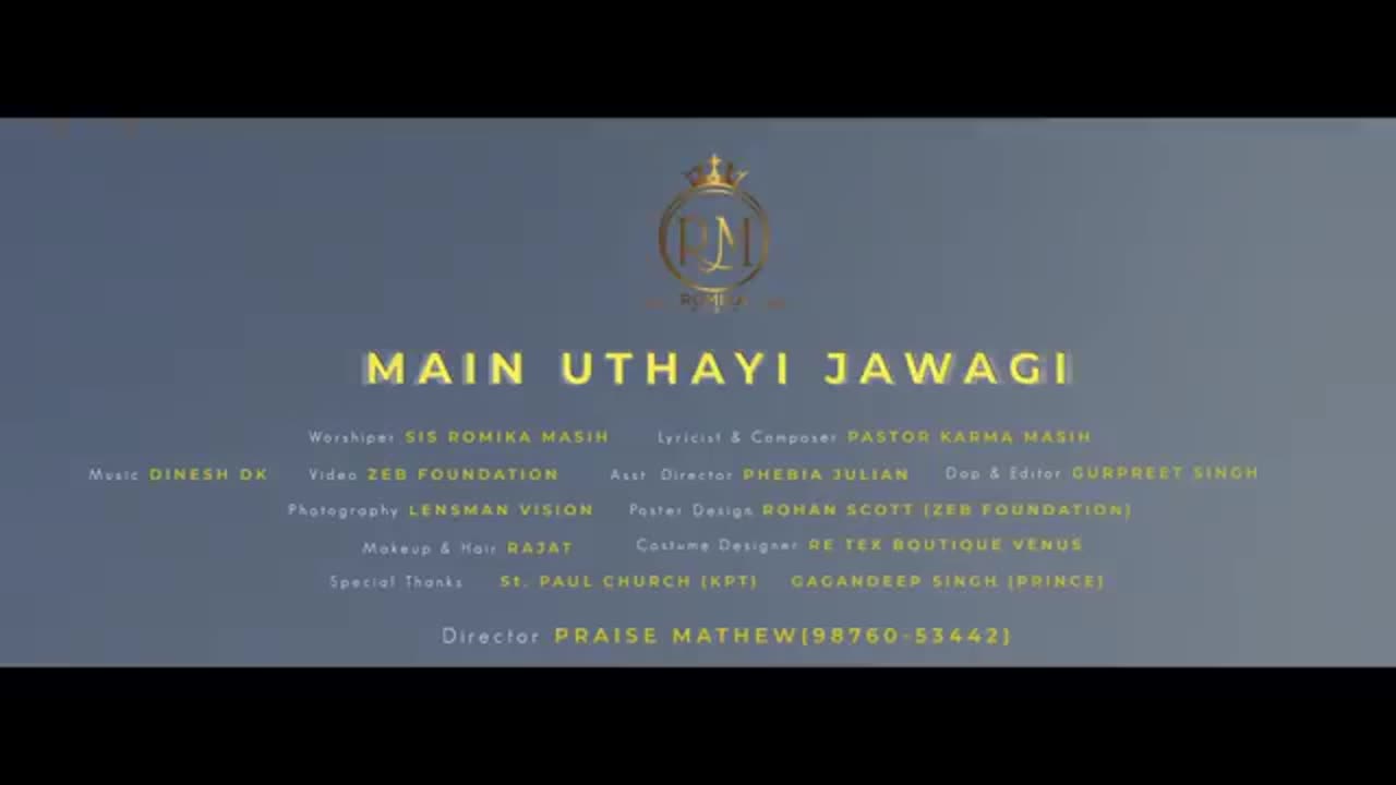 Romika Masih | Main Uthayi Jawagi Official Full Video | Dinesh DK | Latest Masih Song 2020