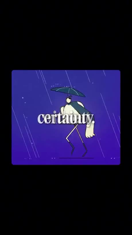 Proceed without certainty