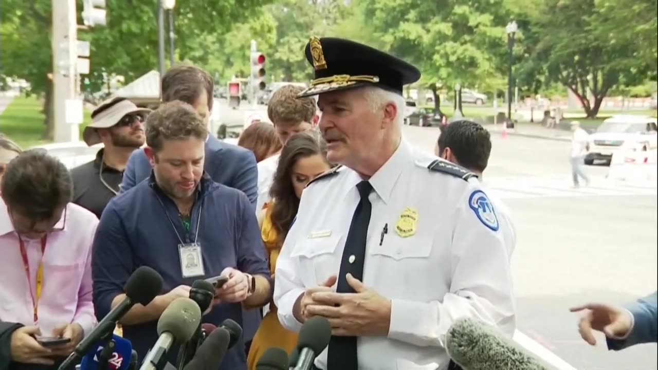 Capitol Police say no active shooter found at Senate office after lockdown - August 1, 2023