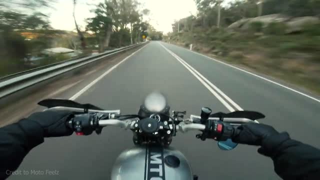 Triumph Street Scrambler POV ride