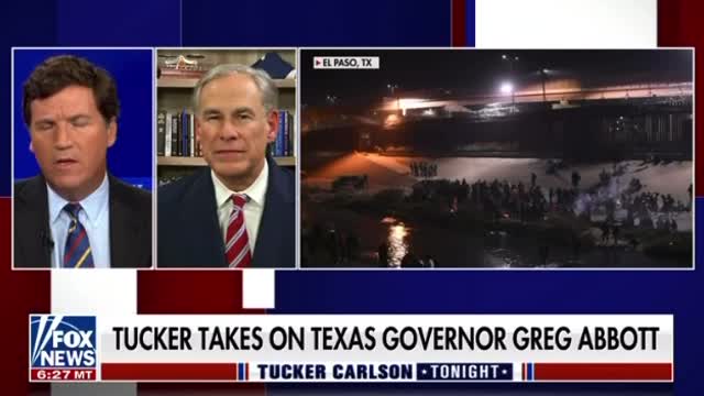 Tucker Takes on Greg Abbott