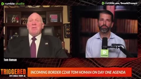 What does border security look like on Day One❓ Tom Homan