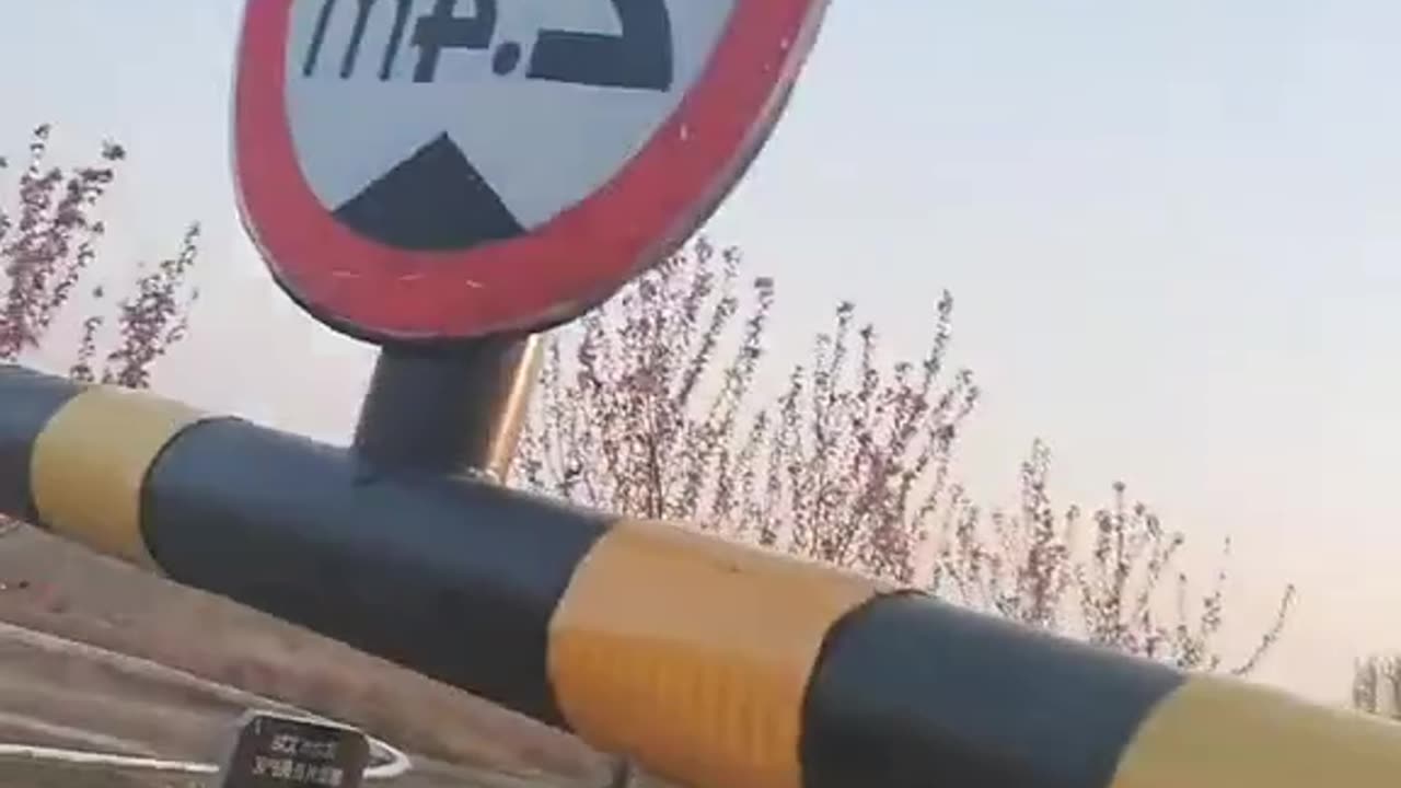 It's oversized, but I drove through