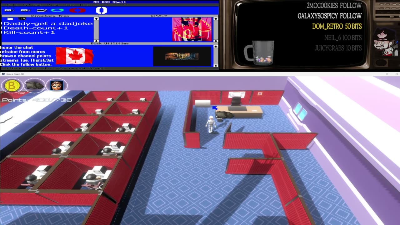 Space Quest 3 in 3D and the Last Express stream