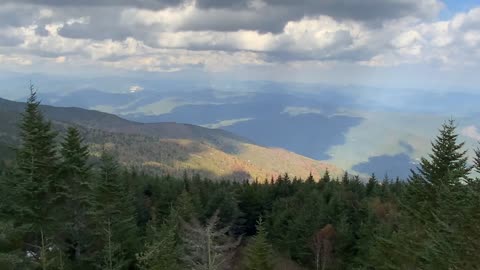 NW NC at The Treehouse / Mount Mitchell elevation 6,684 feet / highest peak east of the Mississippi
