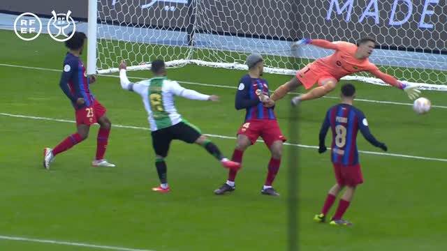 Resumen del partido Real Betis-FC Barcelona (2-2; 2-4 penaltis) Real BETIS BalompiƩ