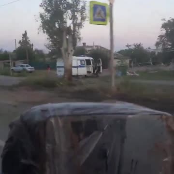 The astonishing disappearance of a Russian truck occurred after an explosion