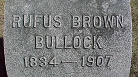 Rufus Bullock, the "most hated man in Georgia during Reconstruction"