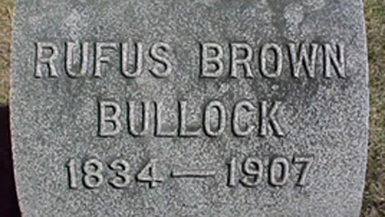 Rufus Bullock, the "most hated man in Georgia during Reconstruction"