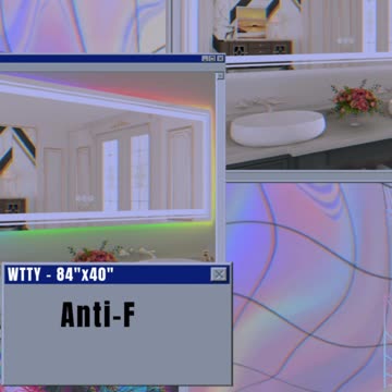 RGB LED Mirror for Bathroom