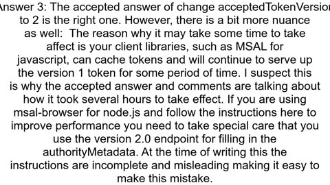 Access Token Issuer from Azure AD is stswindowsnet Instead Of loginmicrosoftonlinecom