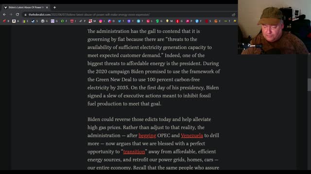 Biden is abusing his office