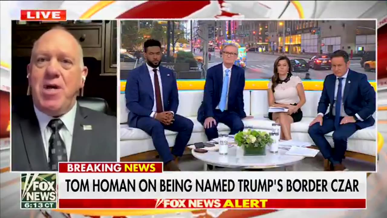 Incoming Border Czar Tom Homan: "I've seen some of these Democrat governors