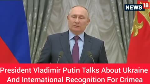 Russia Ukraine War Update | Putin English Speech on Ukraine and Crimea