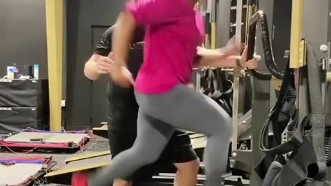 Working out Girl