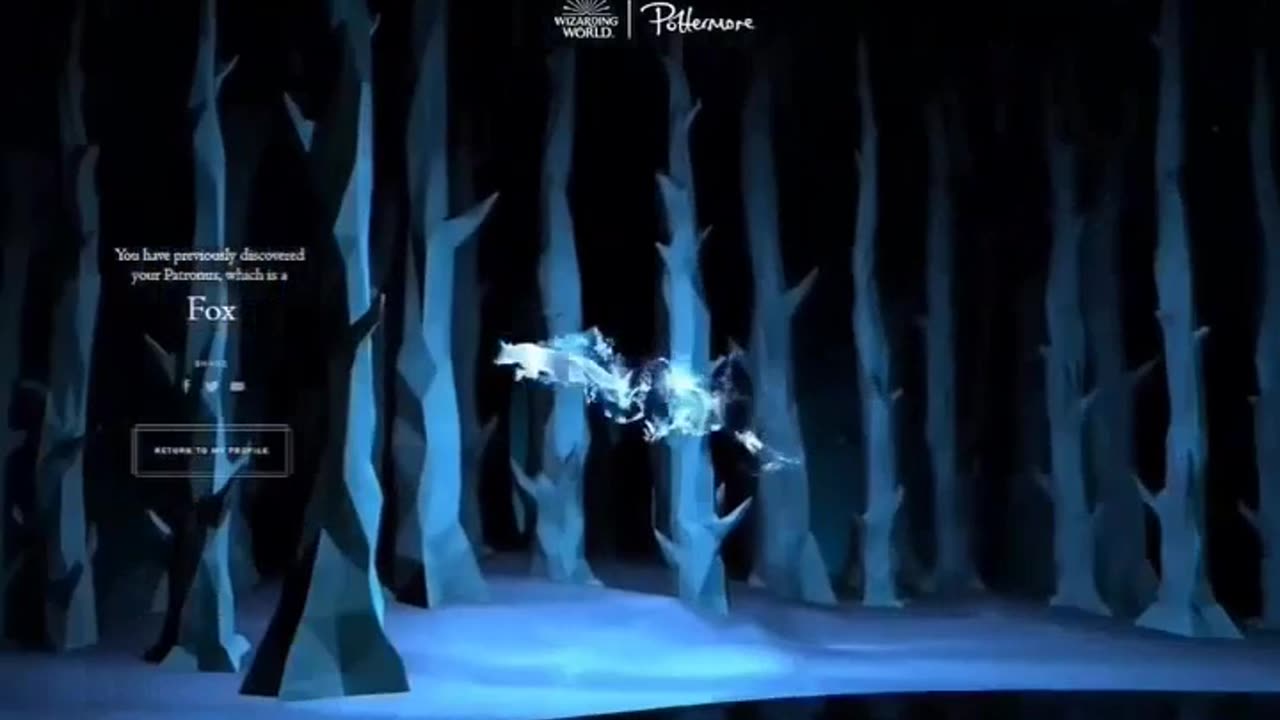 What Is Your Patronus? #pottermore #patronus #harrypotter #wizardingworld