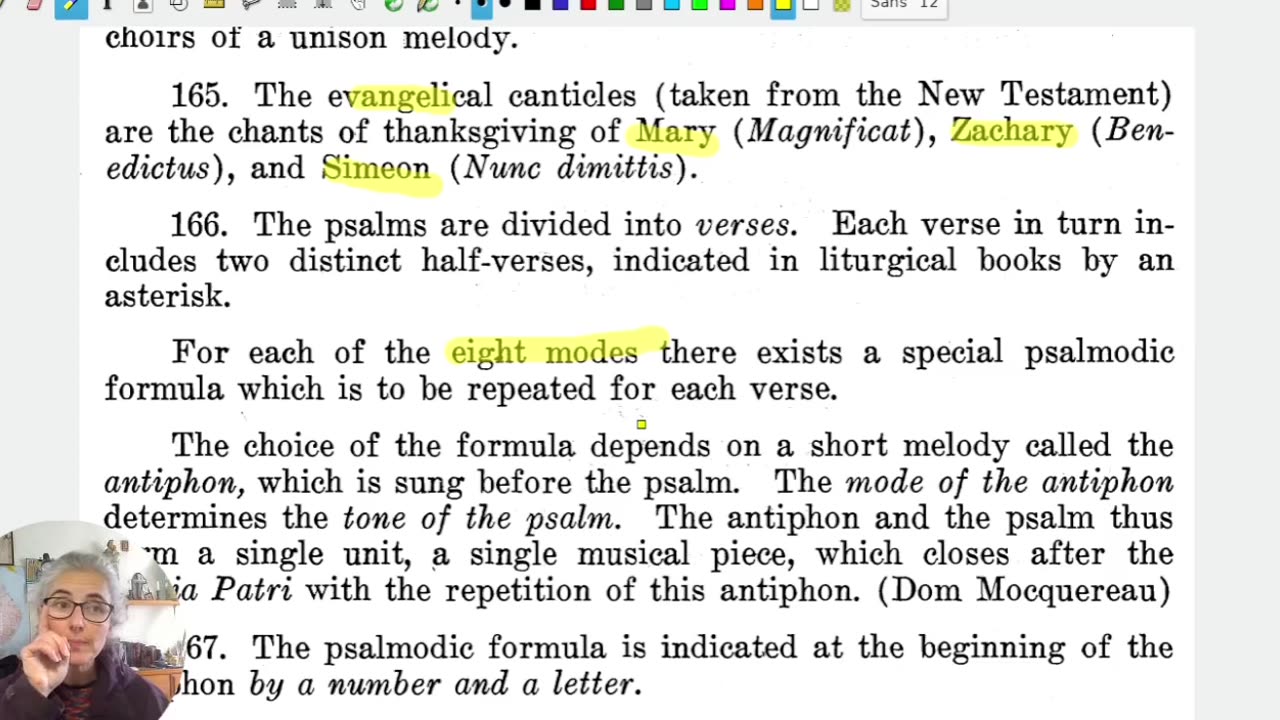 Psalm tones explained by Joseph Robert Carroll (and me)