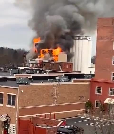 Ohio USA 🇺🇲 And Another Food Production Plant Fire 🔥