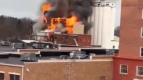 Ohio USA 🇺🇲 And Another Food Production Plant Fire 🔥