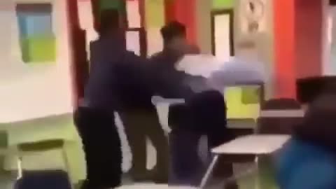 Teacher drops a student