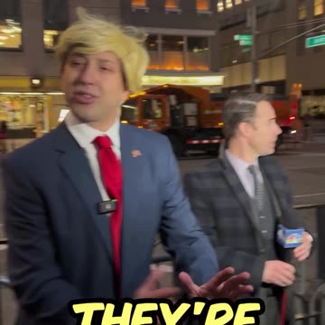 TRUMP IMPERSONATOR IN NY