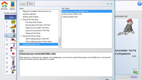 MemLok For Windows: Bible Links