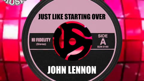 #1 SONG THIS DAY IN HISTORY! December 31st 1980 "JUST LIKE STARTING OVER" by JOHN LENNON