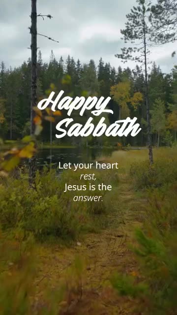 Happy Sabbath