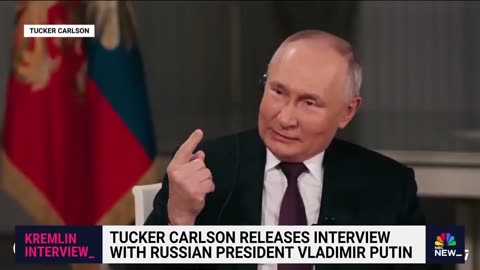 Tucker Carlson releases interview with Russian President Vladimir Putin