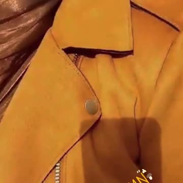 Outfit giubottino similscamosciato color miele-cammello-coloniale