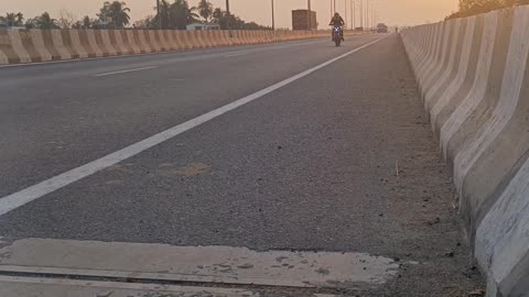 Morning riding .. bast view..